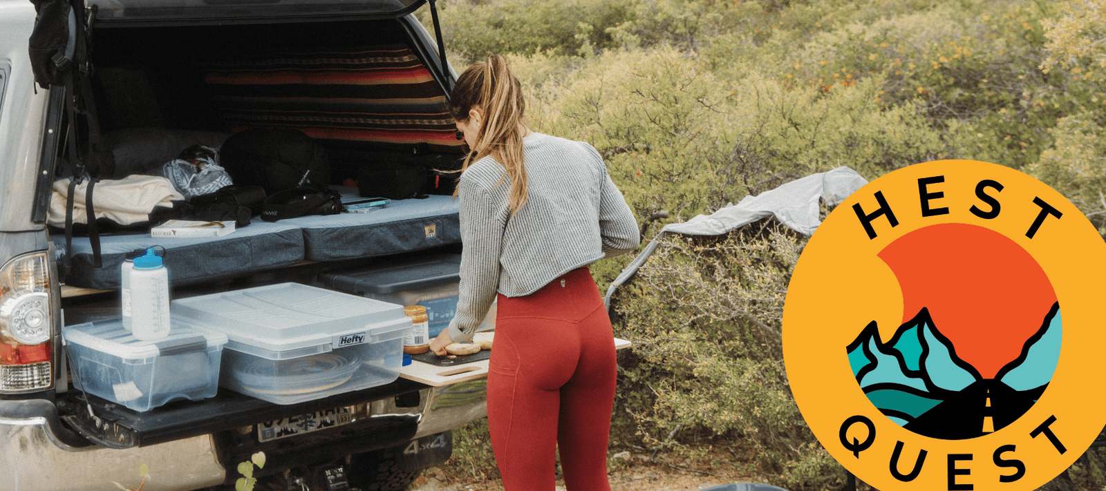 HEST QUEST: Truck Bed Camping OVERVIEW